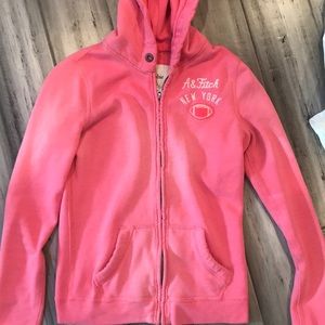Abercrombie & Fitch Pink Zip up Jacket